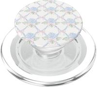 Hydrangea Coastal Grandmillenial Floral Nantucket Summer PopSockets PopGrip for MagSafe