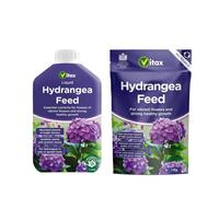 Vitax Hydrangea Plant Food Liquid 1L & Granular 1kg Flower Booster Fertiliser for Colourful Blooms | Enriched with Nutrients for Acid-Loving Plants Ideal for Pots, Borders, Beds