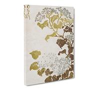 Hydrangea Flowers Canvas Print | Gallery Wrapped 30mm Frame Wall Art | 24x16 inches | Ready to Hang | Modern Floral Picture | Living Room Bedroom Lounge Office