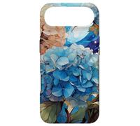 Hydrangea Watercolor Wildflower Pattern Graphic Case for iPhone Air