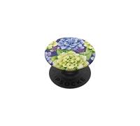Hydrangea Watercolor Wildflower Pattern Graphic PopSockets Adhesive PopGrip