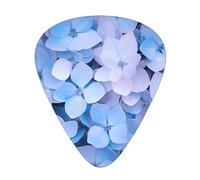 hydrangeaGuitar Picks, 12-Piece Pattern Set, Three Different Thicknesses for Acoustic Electric Guitar and Other Instruments