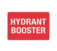 Hydrant Booster Sign Safe Sign, Signs Outdoor, 12 X 8 In, Sign For Home, Business, Driveway Alert