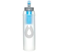 HydraPak UltraFlask+ 500ml - Filtered, Compressible Soft Flask Water Bottle for Hydration Vests and Running Packs with Integrated Water Filter (500ml / 17oz)
