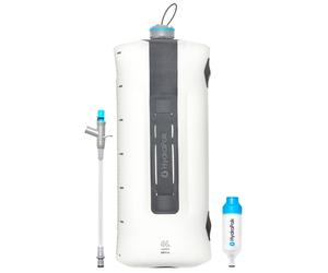 Hydrapak - Hydration pouch with integrated filter - Seeker+ 6L Gravity Filter Kit - White White one size