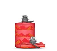 HydraPak Stow - Collapsible Backpacking Water Bottle (500ml) - BPA Free, Ultra Light, Spill-Proof Twist Cap - MTN Redwood