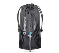 Hydrapak Pioneer - Collapsible Water Storage and Dispensing System (6L or 10L) - BPA & PVC Free Camping Hydration Bladder/Reservoir and Sleeve, Black