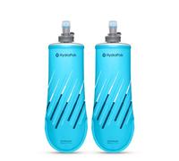 HydraPak PocketFlask Low Profile Squeezable Soft Water Bottle, Ideal for Running Belts and Fitted Pockets with Locking Cap, 500ml (Pack of 2)