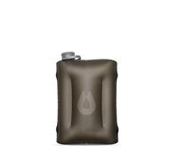 HydraPak Seeker - Collapsible Water Storage (4L/140oz) - BPA & PVC Free Camping Hydration Reservoir - Mammoth Grey