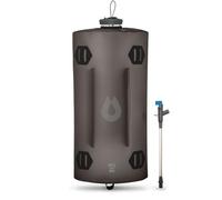 Hydrapak Seeker - Foldable Water Reservoir (10L) - BPA and PVC Free Camping Hydration Pack - Grey