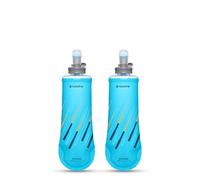 HydraPak SoftFlask 2 Pack Collapsible Food Flask, BPA Free, Easy Open Locking Cap, Foldable, Lightweight 250ml