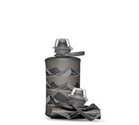 HydraPak Stow - Collapsible Backpacking Water Bottle (350ml, 500ml, 1L) - BPA Free, Ultra Light, Spill-Proof Twist Cap