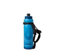 HydraPak Tempo Pro Handheld Running Squeeze Bottle (400ml, Blue) | Lightweight, Removable Strap, Easy Squeeze, Leakproof, High Flow, Grip Groove, for Running, Marathons, Training, Racing