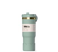 Hydrapeak Nomad 32 oz Tumbler with Handle and Straw Lid, Leakproof, Double Insulated, 32oz Cup Stainless Steel (Seafoam)