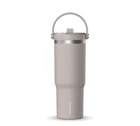 Hydrapeak Nomad 32 oz Tumbler with Handle and Straw Lid, Leakproof, Double Insulated, 32oz Cup Stainless Steel (Mocha)