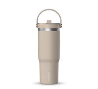 Hydrapeak Nomad 32 oz Tumbler with Handle and Straw Lid, Leakproof, Double Insulated, 32oz Cup Stainless Steel (ST-Latte)