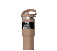 Hydrapeak Nomad 32 oz Tumbler with Handle and Straw Lid, Leakproof, Double Insulated, 32oz Cup Stainless Steel (Almond)