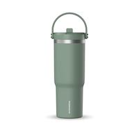 Hydrapeak Nomad 32oz Stainless Steel Sage Leaf Leakproof Double Insulated Tumbler with Handle and Straw Lid