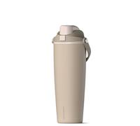 Hydrapeak Roamer 32oz Insulated Water Bottle with Straw Lid w/Lock & Handle, Leakproof Stainless Steel, Travel and Cupholder Friendly, Back To School Ready, Cold 24 Hours (Latte)