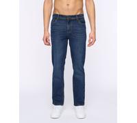 Duck and Cover Mens Hydras Straight Fit Jeans Dark Wash 32/32