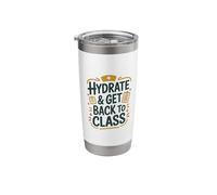 Hydrate and Get Back to Class, School Nursing Nurse Week Stainless Steel Insulated Tumbler
