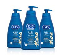 Hydrate and Nourish with E45 Body Lotion Rich, 400ml - Moisturizing Formula for Smooth, Soft Skin (Pack Of 3)