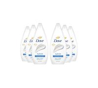 Dove Body Wash 0% Sulfate SLES for Women Made with Naturally Derived Cleansers and Plant Based Moisturiseres Gently Cleanses for Softer and Smoother Skin, 720ml (Buy 6, Hydrate)