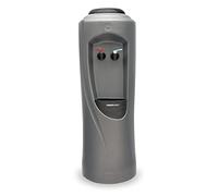 Hydrate Direct Core Bottled Water Cooler Dispenser, Hot & Cold Temperature, Floor-Standing Cooler, Easy to Sanitise & Maintain, Perfect for Home and Office - Grey/Black