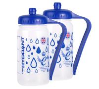 Hydrate for Health The Sports Hydrant: A Unique & Ingenious Sports Drinking Bottle That Hangs, Hooks or Clips Almost Anywhere. 500ML Capacity. 2 Pack.