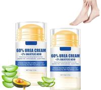 Hydrating and Anti-Cracking Foot Cream, Urea Cream for Feet, Moisturizing Anti-Cracking Foot Cream, Foot Repair Cream, Heel Balm Stick, Relief Foot Cream for Dry Cracked Heels and Feet (2pcs)