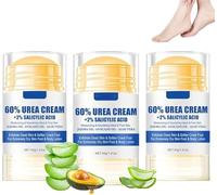 Hydrating and Anti-Cracking Foot Cream, Urea Cream for Feet, Moisturizing Anti-Cracking Foot Cream, Foot Repair Cream, Heel Balm Stick, Relief Foot Cream for Dry Cracked Heels and Feet (3pcs)