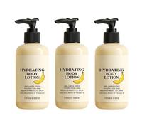 Hydrating Body Lotion, Deep Moisture Body Lotion with Shea Butter & Vitamin E, Body Moisturiser for Sensitive and Dry Skin, Deep Hydration And Nourishment To Skin, Protects Skin Barrier (3PC)