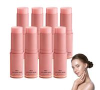 Hydrating Collagen Face Balm Stick - Multi Balm Stick for Face - Hydrating Collagen & Peptide Face Wand to Smooth Wrinkles Appearance, Nourish & Plump Skin - Anti-Aging Moisturizer Wand (8 Boxes)
