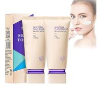 Hydrating Concealer Translucent Face Cream,Makeup Primer,Hydrating Face Cream,Whitening Soft Focus Skin Tinting Cream, Makeup Delicate Nature Naked Foundation (2Pcs)