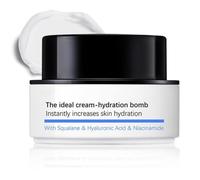 Hydrating Face Cream with Hyaluronic Acid & Niacinamide - Face Moisturiser for Dry and Sensitive Skin - Light Moisturising Cream for Women & Men, Day & Night Cream for Long-Lasting Moisture
