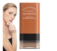 Hydrating Lightweight Foundation Stick, Stick With Built In Brush, Multi Use Eraser Cosmetic Tool with Smooth Texture, Radiant Accessory with Modern Style, Beauty Solution for Longwear 20g