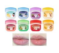 Hydrating Lip Balm Natural Fruit Flavored Portable Moisturizing Cream | Holiday Lip Hydration Balm for Travel Day Night Party Wedding Christmas Holiday Winter Fall Spring