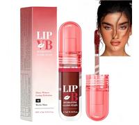 Hydrating Lip Gloss Stain,Plumping Lip Oil Tinted,Moisturizing Long Lasting Nourishing Lip,Non-Sticky Long-Lasting,Wet Shine Finish,High Pigment Lipliner,Soft and Full Lips,Makeup Gift for Women#02