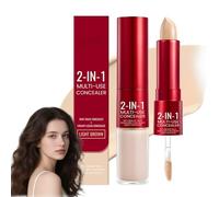 Hydrating & Long Lasting Liquid Concealer & Colour Corrector, Waterproof & Sweat-Proof Concealer, Colour Corrector Conce/aler, Foundation Con/cealer, Multi-functional Con/cealer (Light Brown)
