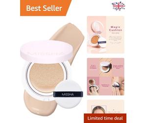 Hydrating Magic Cushion Foundation No.21 - Lightweight & Moisturizing Formula