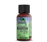 Hydrating Massage Oil for Massage Therapy, Fragrance Free, Add Your Choise Essential Oils for Couples. Soothes Sore Muscles, Relieves Pain. for Relaxation and Romance (10ml)