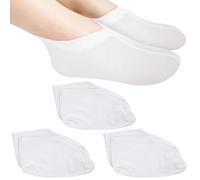 Hydrating Overnight Moisturising Socks 6-Pack - Breathable and Comfortable Cotton Socks for Intensive Foot Care - Ideal for Dry and Cracked Heels