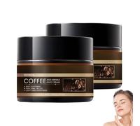 Hydrating Retinol Caffeine Anti Wrinkle Cream, Caffeine Face Cream Against Ageing, Coffee Anti Wrinkle Face Creams, Deep Repairs Skin, Reduce Lines and Fatigue Signs, for All Skin Types (2PC, 50g)