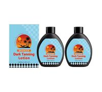 Hydrating Self-Tanning Lotion, Premium Sunless Tanning Cream, Slow-Released Natural Tan Formula, Skin-Nourishing Ingredients Improve Elasticity for Travel And Daily Body (2Pc)