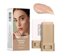 Hydrating Serum-Boosted Skin Tint Foundation Stick - Full Coverage Cream Balm with Natural Finish - Lightweight Non-Greasy Makeup Stick for Face Perfect for Daily Wear & All Skin Types (Natural)