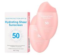 Hydrating Sheer Sunscreen SPF50, Face and Body Sunscreen, Moisturizing Body Oil Sun Cream, Shimmering Bodys Oil Mist, Non-Greasy & Fast-Absorbing, Easy to Carry (2)