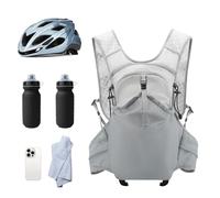 Hydration Backpack for Hiking - Running Backpack with Hydration System, Large Sports Backpack for Outdoor Trekking Hiking Camping Festival Mountain Festival Jogging