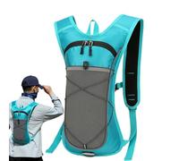 Hydration Backpack for Running - Backpack with Water Bag, with Reflective Strips, Adjustable Shoulder Pads and Nylon Bag for Hunting, Travel, Climbing, Gym, Skiing, Cycling and Camping