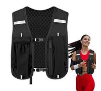 Hydration Backpack for Women Running - Jacket Hydration Bag Running with Multiple Pockets | Chest Equipment with Stable Tank for Jogging Marathons Hiking Cycling Climbing
