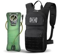 Hydration Backpack Tactical with 3l Water Bladder: Hiking MOLLE Military Day Bag for Hunting for Men Women